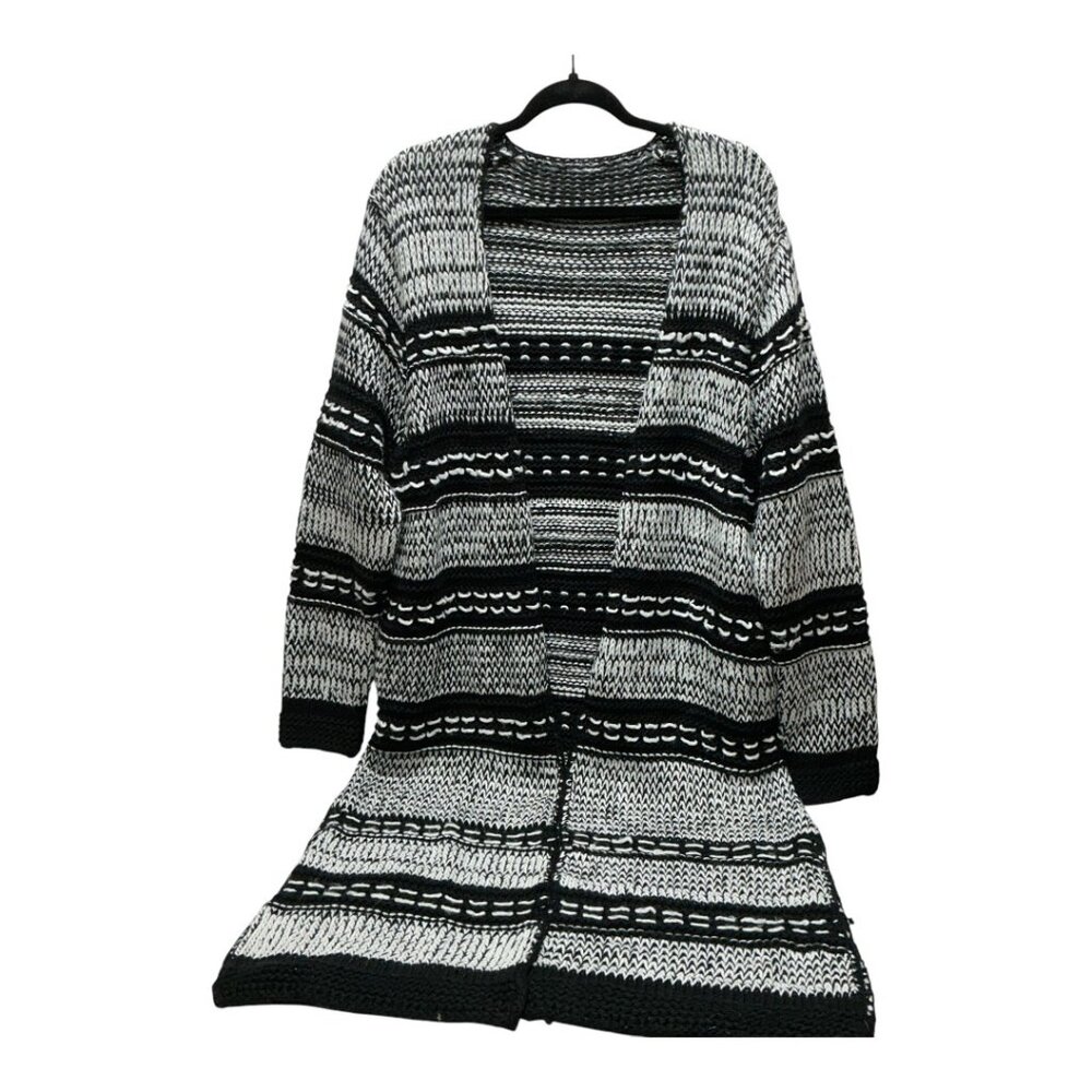 💙POL CARDIGAN LONG WITH POCKETS PTP:23" GREAT PIECE!